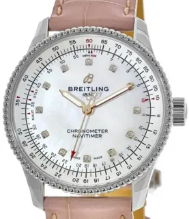 Breitling Navitimer A17395211A1P4 Stainless steel White