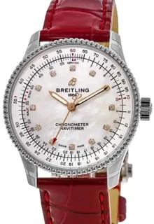 Breitling Navitimer A17395211A1P6 Stainless steel White