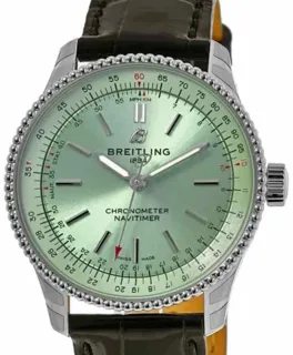 Breitling Navitimer A17395361L1P1 Stainless steel Green