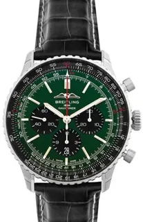 Breitling Navitimer AB0137241L1P1 Stainless steel Green