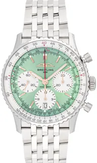 Breitling Navitimer AB0139211L1A1 Stainless steel Green