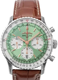 Breitling Navitimer AB0139211L1P1 Stainless steel Green