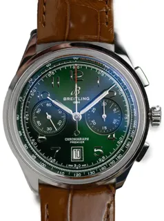 Breitling Premier AB0145371L1P1 Stainless steel Green