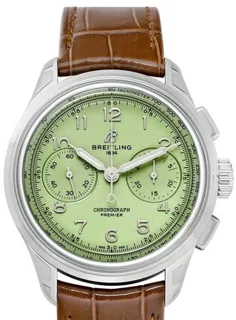 Breitling Premier AB0930D31L1P1 Stainless steel Green