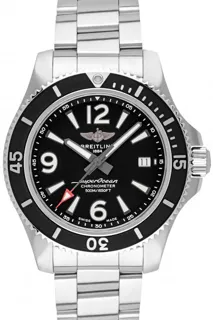 Breitling Superocean 42 A17366021B1A1 Stainless steel Black