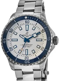 Breitling Superocean A17375E71G1A1 Stainless steel White