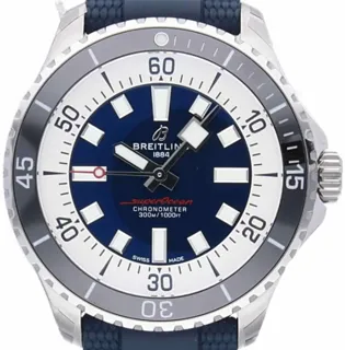 Breitling Superocean A17376211C1S1 Stainless steel Blue