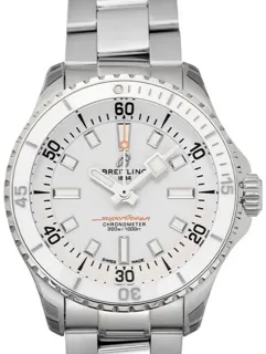 Breitling Superocean A17377211A1A1 Stainless steel White