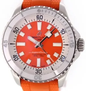 Breitling Superocean A17377211O1S1 Stainless steel Orange