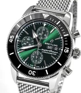 Breitling Superocean Heritage A13313121L1A1 Stainless steel Green