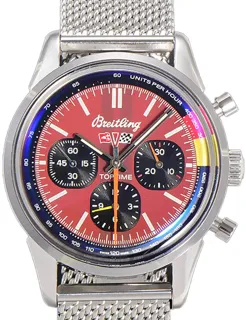 Breitling Top Time AB01761A1K1A1 41mm Stainless steel Red