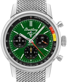 Breitling Top Time AB01762A1L1A1 41mm Stainless steel Green