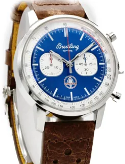 Breitling Top Time AB01763A1C1X1 Stainless steel Blue