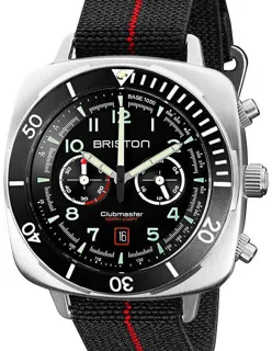 Briston Clubmaster 23144.S.O.1.EB Stainless steel Black