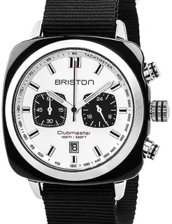 Briston Clubmaster 17142.SA.BS.2.NB 42mm Stainless steel White