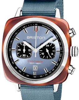 Briston Clubmaster 20142.SA.TS.25.NIB 42mm Stainless steel Blue