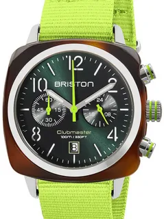 Briston Clubmaster 24140.SA.T.10.NYG 40mm Stainless steel Green