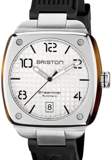 Briston Streamliner 23640.S.T.2.RB Stainless steel White