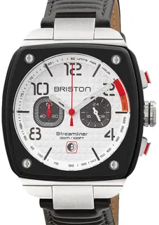 Briston Streamliner 24142.SA.B.2.LB Stainless steel White