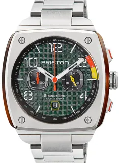 Briston Streamliner 24142.S.T.16.SB 42mm Stainless steel Green