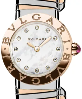 Bulgari Bvlgari 102147 Red gold$Stainless Steel White