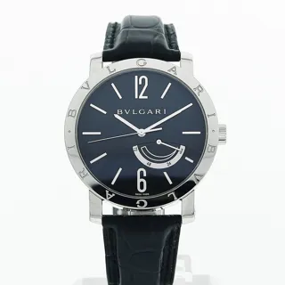 Bulgari Bvlgari BB41SL Stainless steel Black