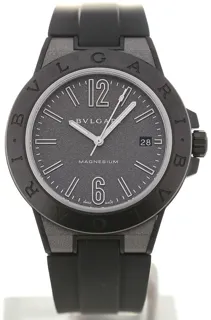 Bulgari Diagono 102307 DG41C14SMCVD Magnesium Gray