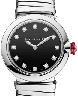 Bulgari LVCEA 102951 Stainless steel Black