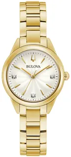 Bulova Classic 97P150 Yellow gold Silver