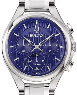 Bulova CURV 96A302 Stainless steel Blue