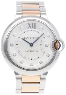 Cartier Ballon Bleu 3284 Stainless steel Silver