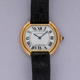 Cartier Ellipse Gondole 78091 18k yellow gold White