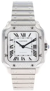 Cartier Santos de Cartier W4SA0005 Stainless steel Silver