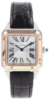 Cartier Santos Dumont W2SA0012 Stainless steel Silver