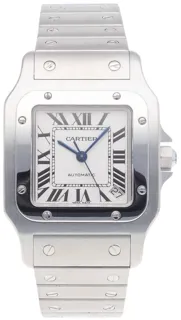 Cartier Santos Galbée 2823 Stainless steel Silver