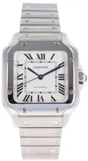 Cartier Santos WSSA0010 Stainless steel White