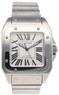 Cartier Santos XL 2656 Stainless steel Silver