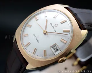 Certina Certidate Stainless steel and Gold-plated Silver