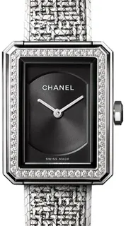 Chanel Boy-Friend H4877 Stainless steel Black