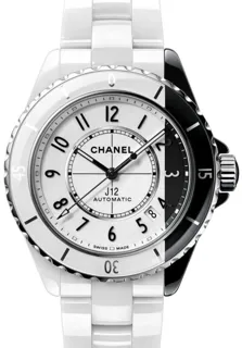 Chanel J12 Automatic Multicolored H6515 Black ceramic and White ceramic White