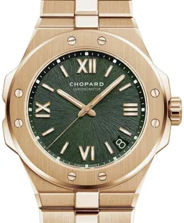 Chopard Alpine Eagle 295363-5007 Rose gold Green