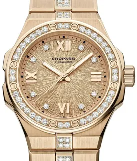 Chopard Alpine Eagle 295384-5002 33mm Rose gold Golden