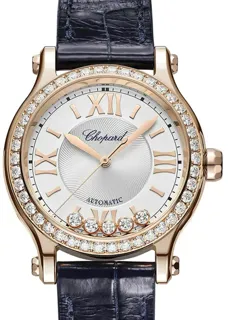 Chopard Happy Sport 275378-5003 Rose gold Silver