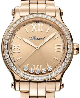 Chopard Happy Sport 275378-5009 Rose gold Golden