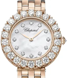 Chopard L'Heure du Diamant 10A178-5606 Rose gold Silver and White