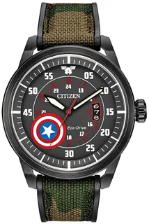 Citizen Eco-Drive AW1367-05W Stainless steel Black