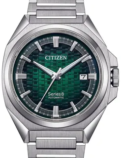 Citizen Series 8 NB6050-51W Stainless steel Green