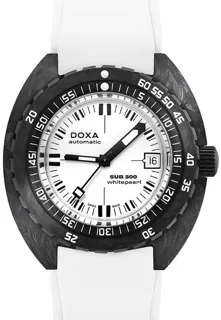 Doxa SUB 300 822.70.011.23 Carbon fiber White