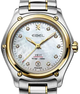 Ebel 1911 1216572 Yellow gold and Stainless steel White