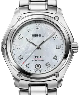 Ebel 1911 1216577 34mm Stainless steel White